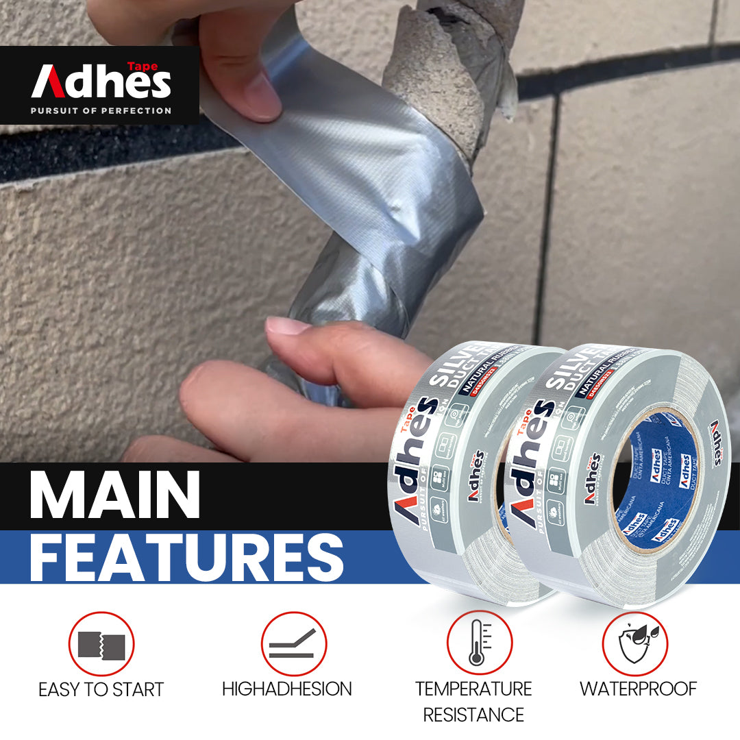 ADHES Duct Tape Sliver 1.88 Inch x 30 Yards Features