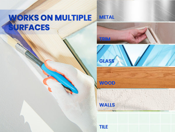 ADHES Blue Painters Tape Blue Tape,  Masking Tape Paint Tape for Walls, UV Anti,14 Days Clean Remove